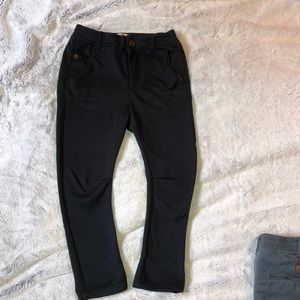 Zara boys black trousers